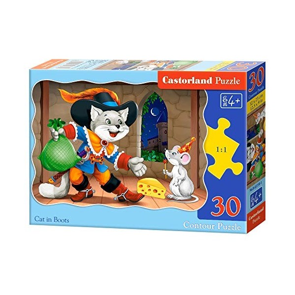 Castorland- Puzzle, CSB03730, Coloris Assortis