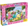 Lisciani - Puzzle Disney Cars 2 en 1 - Maxi Puzzle 50 x 35cm de 24 pièces - Double Face avec Verso à Colorier -pour Enfants d