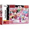 Trefl-18217 Mickey & Friends 30 Pièces pour Les Enfants à partir de 3 Ans Puzzle, TR18217, Meilleurs Amis Disney Minnie