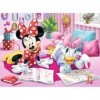 Trefl-18217 Mickey & Friends 30 Pièces pour Les Enfants à partir de 3 Ans Puzzle, TR18217, Meilleurs Amis Disney Minnie