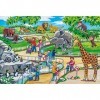 Schmidt Spiele - 56218 - Journée Au Zoo, 3x24 Pcs