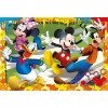 Lisciani, Puzzle pour enfants à partir de 7 ans, 250 pièces, 2 en 1 Double Face Recto / Verso avec le dos à colorier - Disney