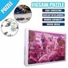 Dinglong Puzzle 1000 Pièces pour Adultes, Maison de Bonbons Enfants Adultes Puzzle Puzzles Jouet éducatif Cadeau