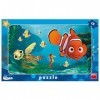 Dino Toys- Finding Nemo Puzzle de Haute qualité-Bureau avec Le Cadre- Trouver Le Motif Nemo-15 pièces, 301207