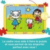 Trefl- Baby Puzzles en Cadre, pour Enfants à partir de 2 Ans Puzzels, 80023, Hereuse Kicia Kocia