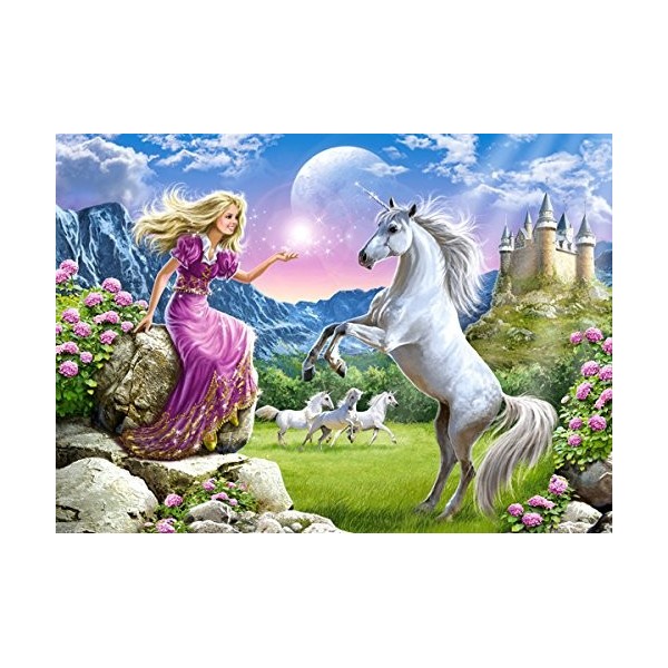 Castorland - B-018024 - Puzzle - Mon Amie La Licorne - 180 Pièces