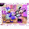 Dino Toys DINR7 322196 Puzzle Rose Minnie 40 pièces, Multicolore