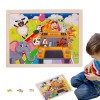 Frifer Puzzles 24 pièces pour | Puzzles Puzzles en Bois,Puzzles de 24 pièces, Jouets dapprentissage pour dâge préscolaire e