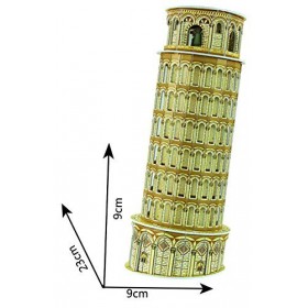 Quickdraw 3D Apprentissage Tour de Pise Réplique Italie Landmark Célébres Modèle Puzzle 8 Pièces