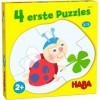 HABA - Jeu éducatif - 4 premiers puzzles - Dans les prés - 2 ans et plus - 306477