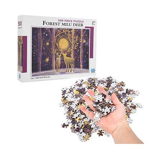 Airshi Puzzle pour Enfants, Cadeau de Puzzle Difficile en Papier, Non Toxique 500 Pièces pour Enfants LL500-6 