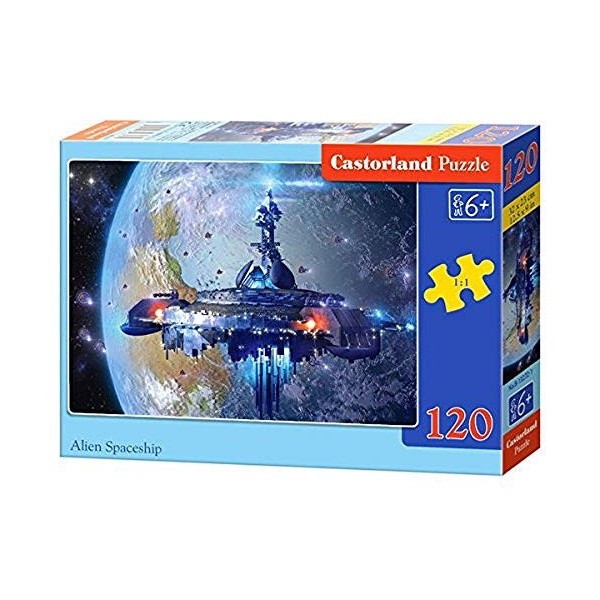 Castorland - B-13272-1 - Puzzle - Vaisseau Spatial Extraterrestre - 120 Pièces