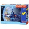 Castorland - B-13272-1 - Puzzle - Vaisseau Spatial Extraterrestre - 120 Pièces