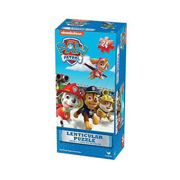 Cardinal - 6028791 - Puzzle Lenticulaire Boîte Carton - Paw Patrol