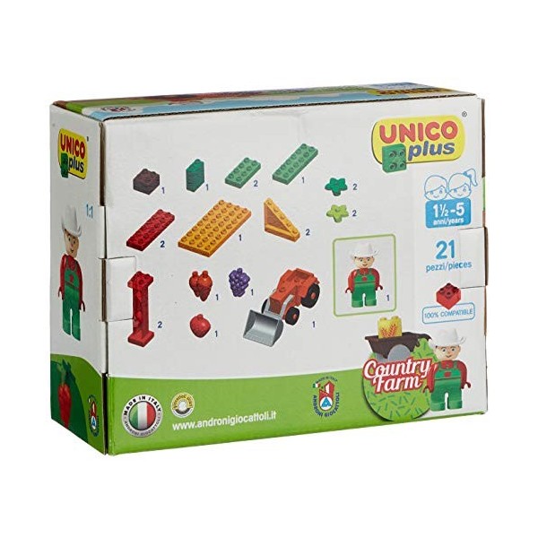 Unico Plus Androni 8523 Petite Ferme Jeu de Construction