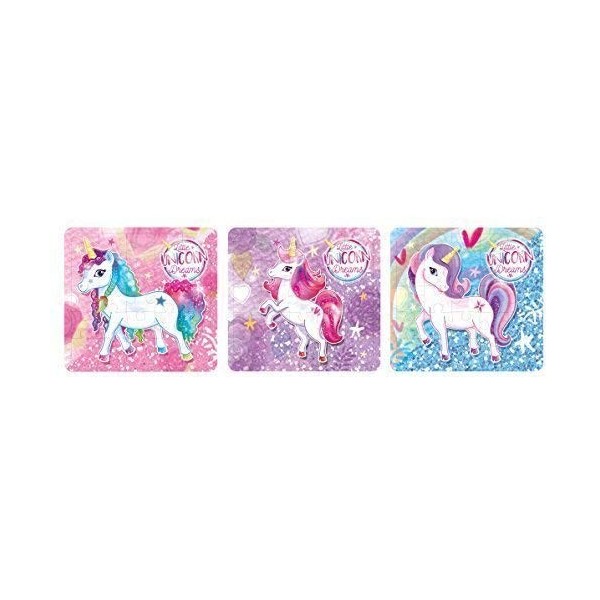 15 x Mini Licorne Puzzle