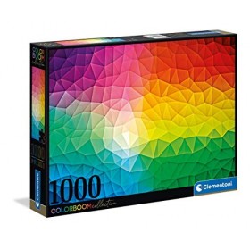 Clementoni Colorboom collection-Mosaic-1000 pièces Couleurs-Puzzle Adulte-fabriqué en Italie, 39597, No Color