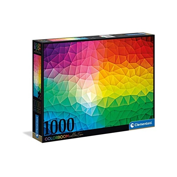 Clementoni Colorboom collection-Mosaic-1000 pièces Couleurs-Puzzle Adulte-fabriqué en Italie, 39597, No Color