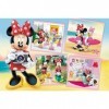 Trefl-60 Pièces pour Les Enfants à partir de 4 Ans Puzzle, 17360, Charmante Minnie Minnie Disney