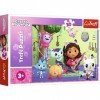 Trefl - Gabbys Dollhouse, Gabi et Son Adorable Maison - Puzzle 30 Pièces - Puzzles Colorés avec Personnages de Contes de Fée
