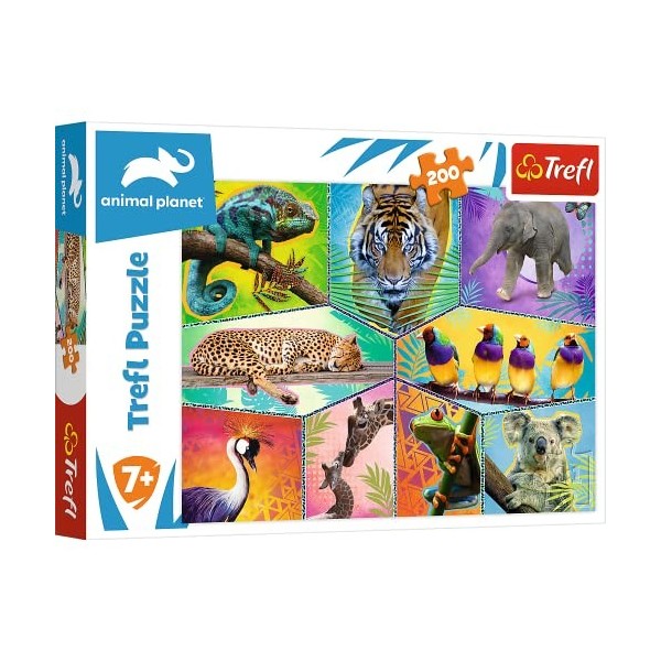 Trefl- Monde Exotique 201 Pièces Puzzle, 13280, Exotisch Welt