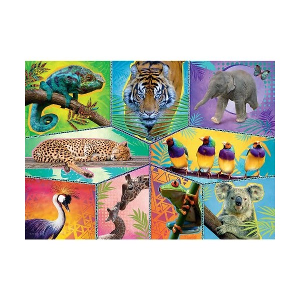 Trefl- Monde Exotique 201 Pièces Puzzle, 13280, Exotisch Welt