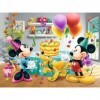 Trefl- Puzzle Mickey And Minnie gâteau danniversaire TRF18211