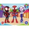 Trefl - Spidey and His Amazing Friends, Les Aventures de Spidey et Ses Amis - Puzzle 30 éléments - Puzzles Colorés avec Les P