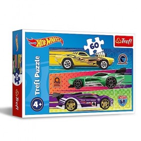 Trefl- Hot Wheels Puzzle, 17389, Multicolour