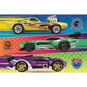 Trefl- Hot Wheels Puzzle, 17389, Multicolour
