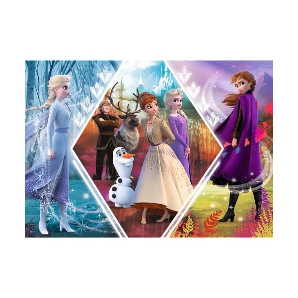 Trefl- Schwestern in Die Eiskönigin, Frozen 2 200 Pièces pour Les Enfants à partir de 7 Ans Puzzle, 13249, Sœurs de la Reine 