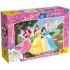 Lisciani, Maxi Puzzle pour enfants à partir de 3 ans, 35 pièces, 2 en 1 Double Face Recto / Verso avec le dos à colorier - Di