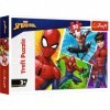 Trefl Spider-Man 30 Pièces pour Enfants à partir de 3 Ans Puzzle, 18242, Araignée Marvel Spiderman, Spiderman und Miguel Marv