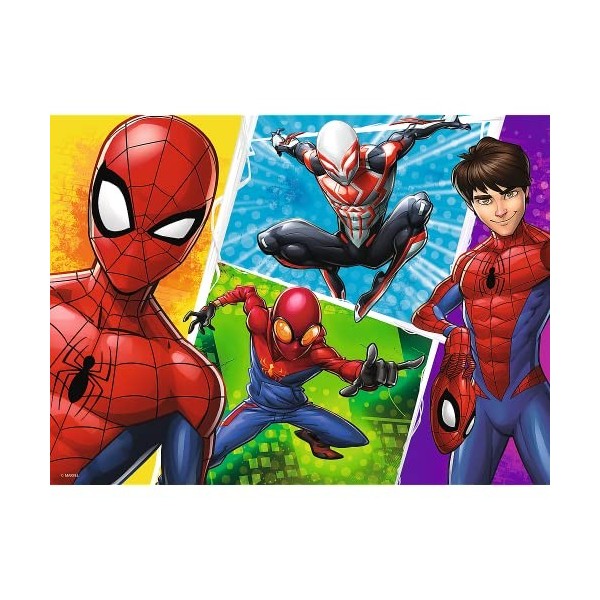 Trefl Spider-Man 30 Pièces pour Enfants à partir de 3 Ans Puzzle, 18242, Araignée Marvel Spiderman, Spiderman und Miguel Marv