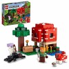 LEGO 21179 Minecraft La Maison Champignon, Set Jouet de Construction pour Enfants dès 8 Ans, Idée de Cadeau, avec Figurines