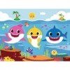 Trefl - Baby Shark, Monde sous-Marin des Requins - Puzzle 30 Pièces - Puzzles Colorés avec des Personnages de Contes de Fées,