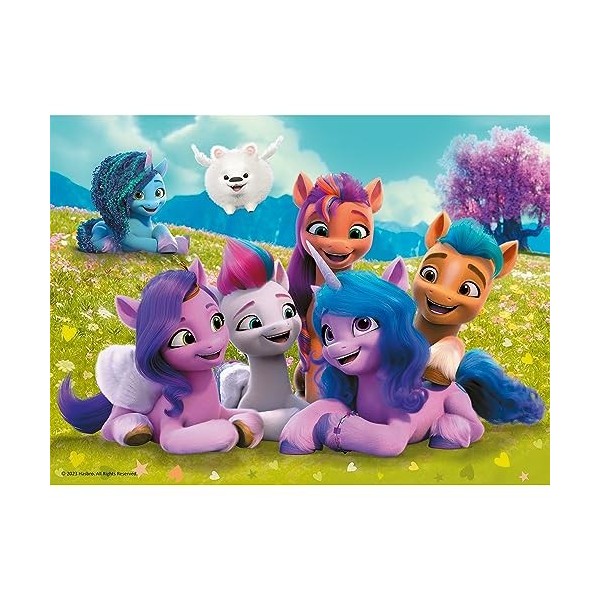 Trefl My Little, Pony amicaux 30 Éléments-Puzzle avec des Personnages de Contes de fées, Divertissement créatif, Amusant pour