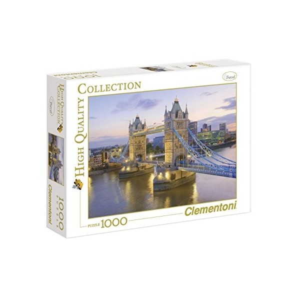 Clementoni - 39022.9 - Puzzle Collection - 1000 Pièces - Tower Bridge