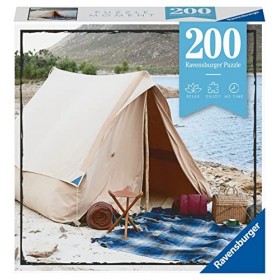 Ravensburger - Puzzle adulte - Puzzle Moment 200 p - Camping - 13308