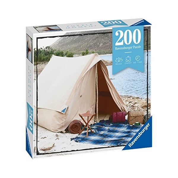 Ravensburger - Puzzle adulte - Puzzle Moment 200 p - Camping - 13308