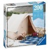 Ravensburger - Puzzle adulte - Puzzle Moment 200 p - Camping - 13308