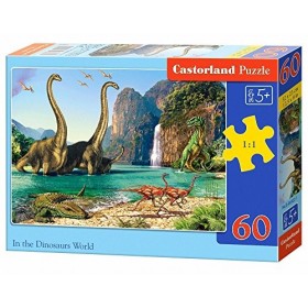 Castorland - B-06922-1 - Puzzle - Dinosaure - 60 Pièces