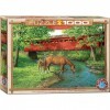 EuroGraphics- Sweet Water Bridge Puzzles, 6000-0834, Coloris Assortis, 1000