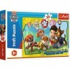 Trefl-5900511182392 Paw Patrol 30 Pièces pour Les Enfants à partir de 3 Ans Puzzle, TR18239, Ryder et Ses Amis Pat Patrouille