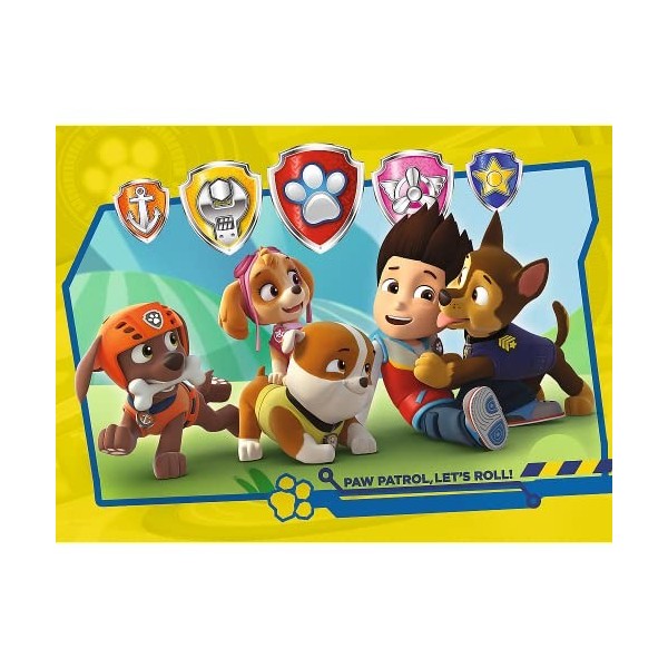 Trefl-5900511182392 Paw Patrol 30 Pièces pour Les Enfants à partir de 3 Ans Puzzle, TR18239, Ryder et Ses Amis Pat Patrouille