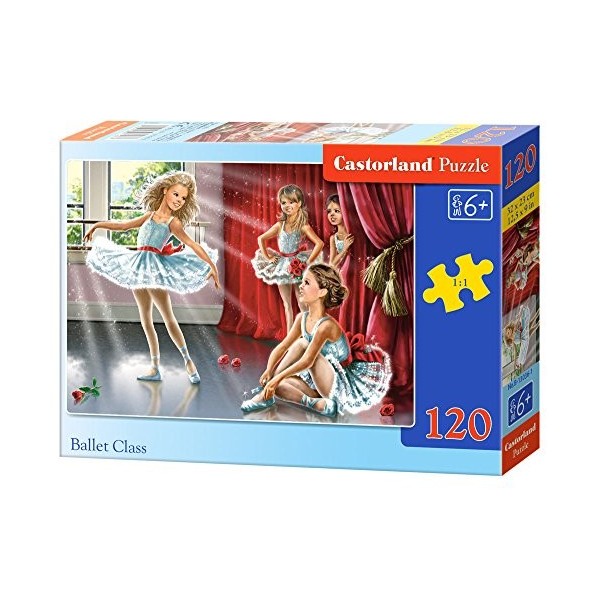 Castorland - B-13036-1 - Puzzle - Petites Ballerines - 120 Pièces