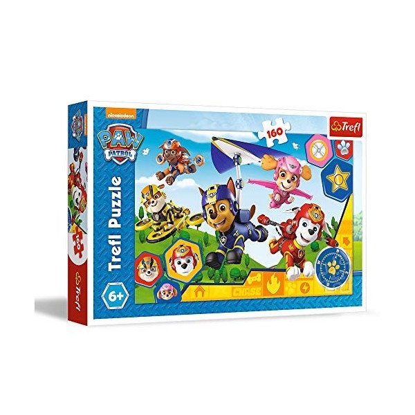 Trefl 916 15363 Hilfsbereit, Paw Patrol 160 Teile, für Kinder AB 6 Jahren 160pcs, Coloured