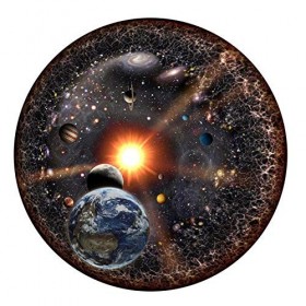 Puzzle Univers Spatial Adulte Rond 1000 Pièces Rawdah Space Puzzle Universe Puzzle Round Puzzle Series Adult Puzzle 1000 Piec