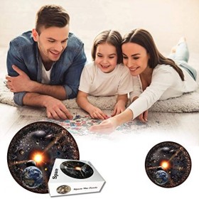 Puzzle Univers Spatial Adulte Rond 1000 Pièces Rawdah Space Puzzle Universe Puzzle Round Puzzle Series Adult Puzzle 1000 Piec