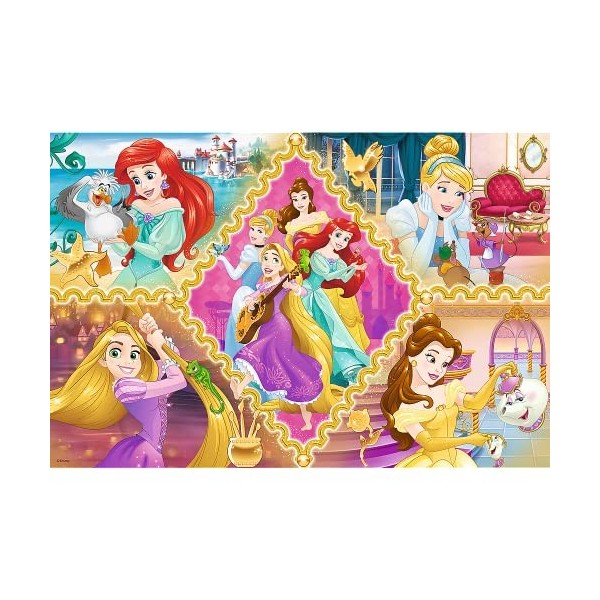 Trefl- Prinzessinnen Abenteuer, Princess 160 Pièces pour Enfants à partir de 6 Ans Puzzle, 15358, Aventures de Princesses Pri